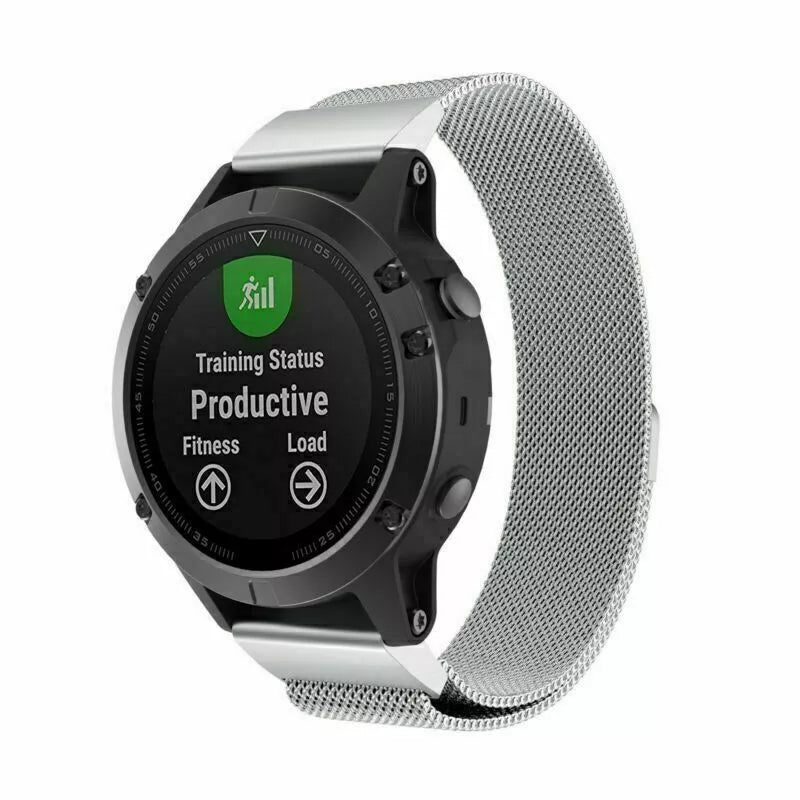 Garmin Approach S62 Milanese Armband (Silber)