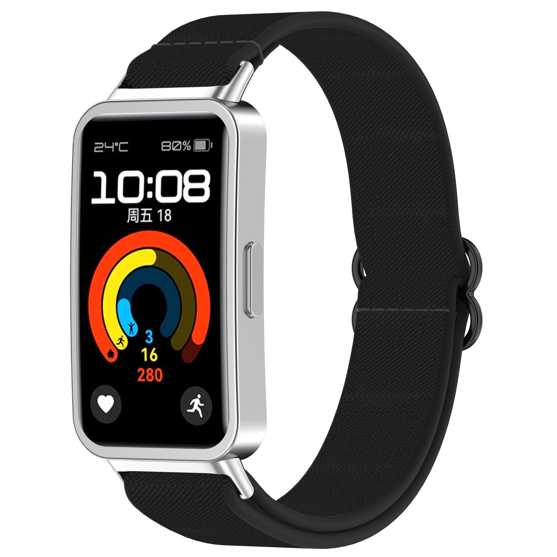 Huawei Band 9 Gummiband (Schwarz)