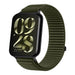 Xiaomi Smart Band 10 Pro Wave Nylonarmband (Dunkelgrün)