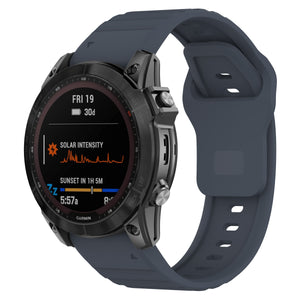 Garmin MARQ Outdoor Silicone Strap (Greyblue)