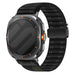 Samsung Galaxy Watch Ultra 2 Wave Nylonarmband mit P-Schnalle (Schwarz)