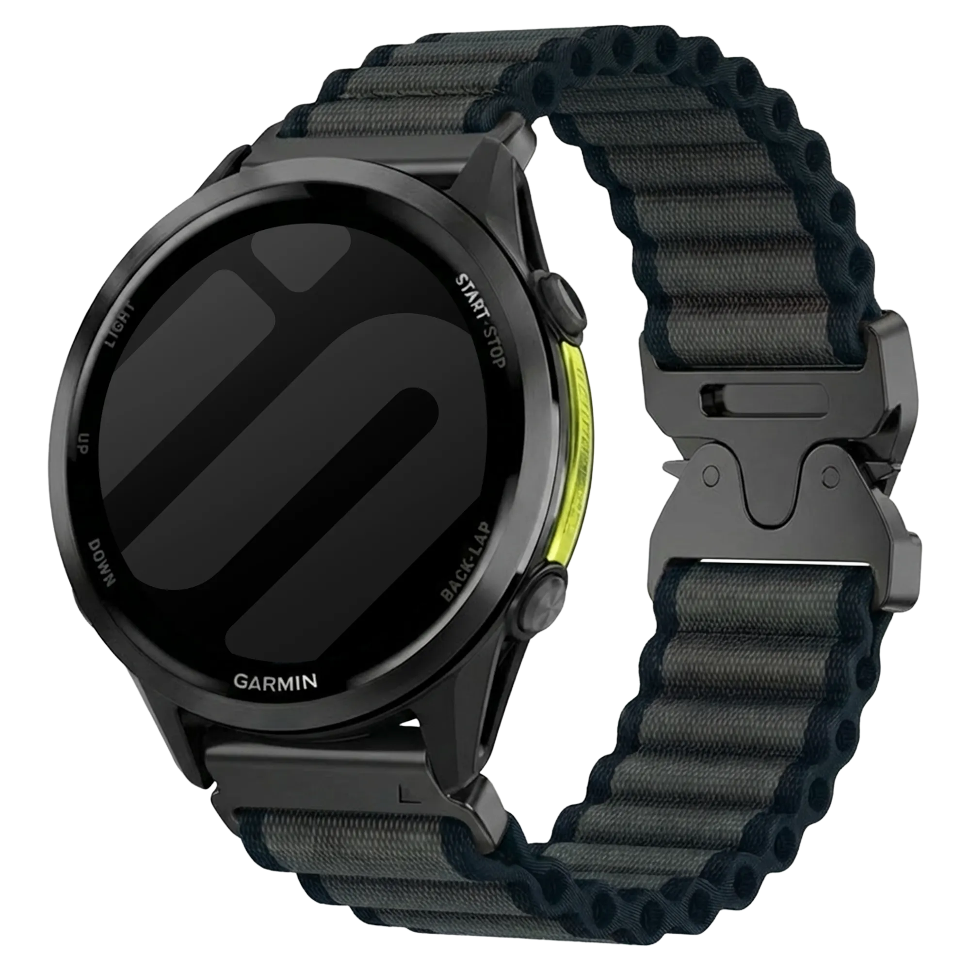 Garmin Forerunner 935 Outdoor Nylonarmband (Schwarz)