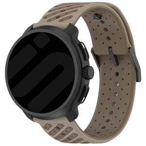 Amazfit GTR 4 Gestreiftes Silikonarmband (Braun)
