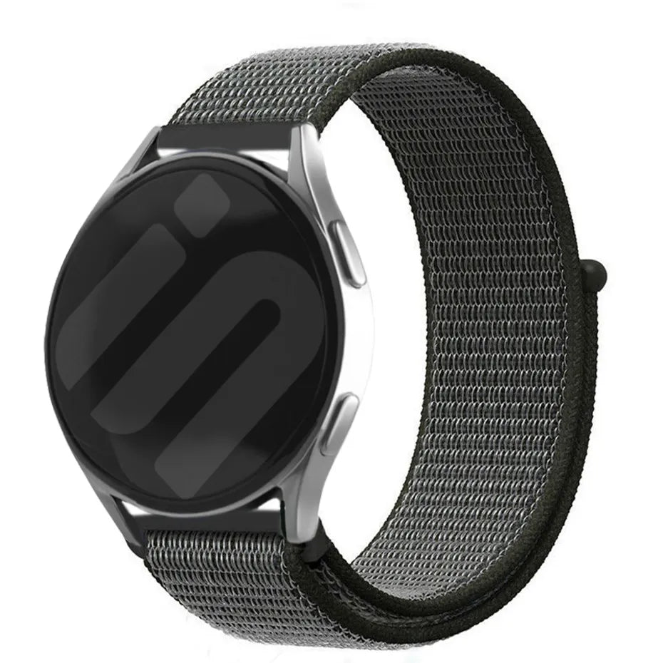 Amazfit Bip U (Pro) Nylonarmband (Grün/Grau)