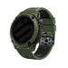 Universal 24mm Sport-Schnalle Armband (Grün/Schwarz)