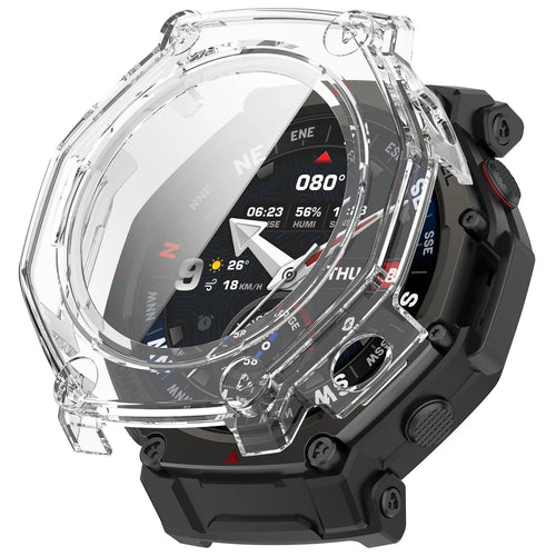 Amazfit T-Rex 3 Pro - 48mm Hard Case mit Glas (Transparent)