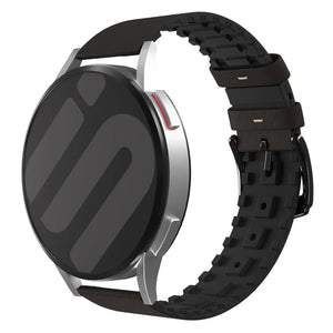 Amazfit GTR Mini Leather / Silicone Strap (Brown)