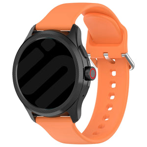 TicWatch Pro 5 Enduro Schnalle Silikonarmband (Orange)