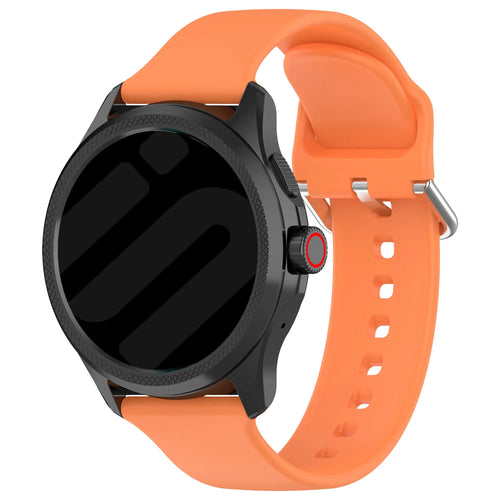 TicWatch Pro 5 Enduro Schnalle Silikonarmband (Orange)