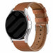 Amazfit Active 2 Modernes Lederarmband (Braun)