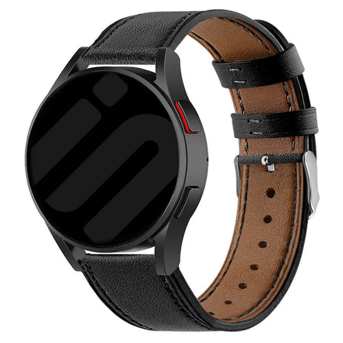 OnePlus Watch 3 - 46mm Modern Leather Strap (Black)