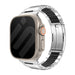 Apple Watch Ultra Stahl-Hybridarmband (Titan/Schwarz)
