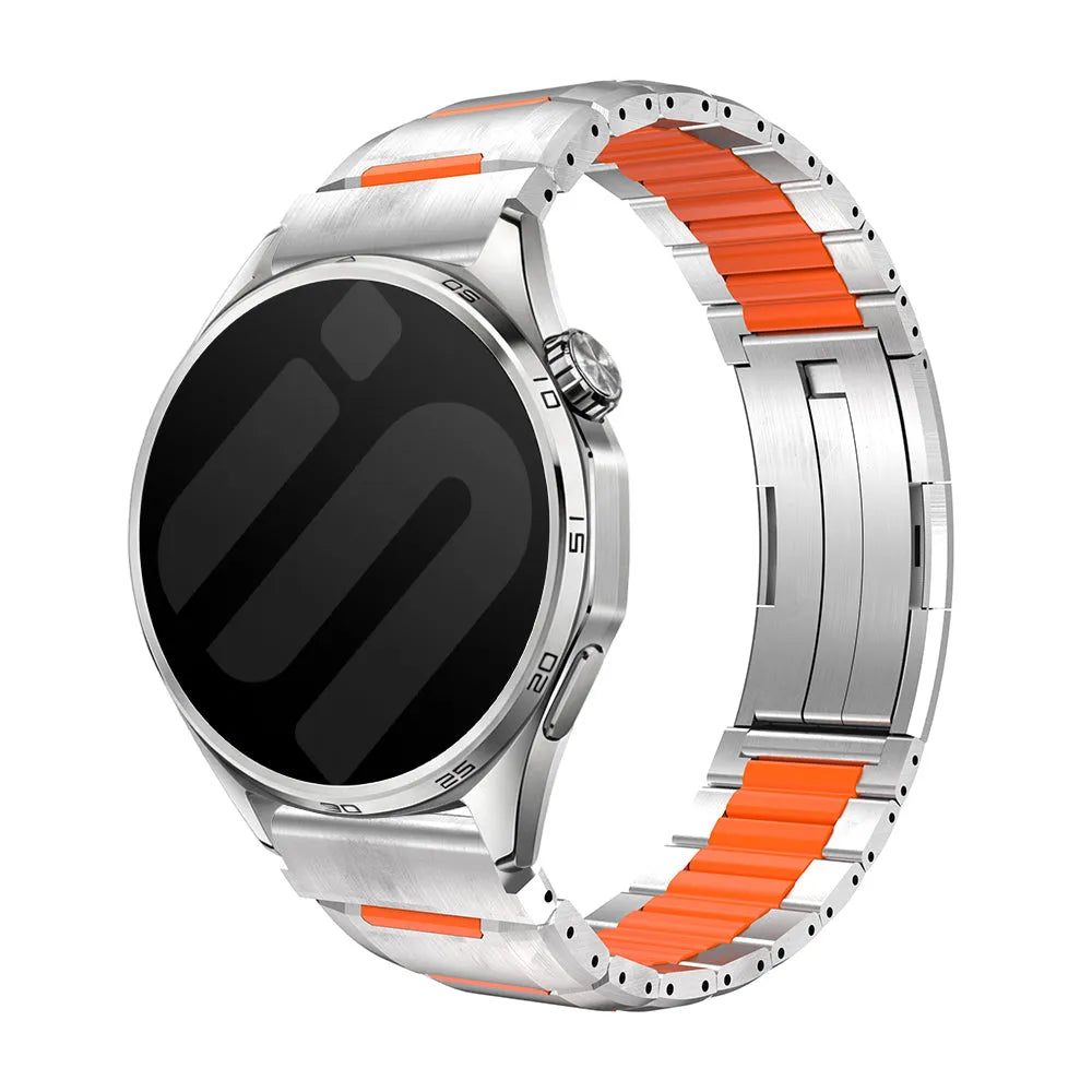 Gard Pro Ultra 2+ 'One Push' Stahl-Hybridarmband (Titan/Orange)