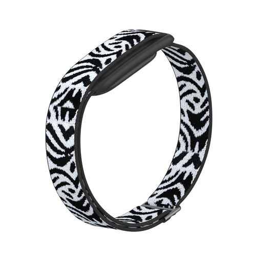 Fitbit Air Elastic Strap (White Leopard)