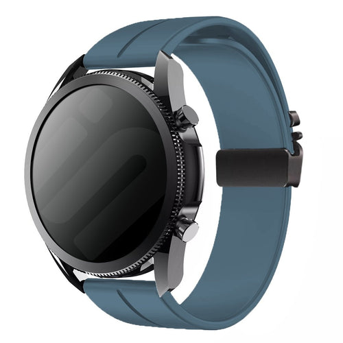 Huawei Watch GT 7 Pro Silicone Strap P-Buckle (Grey-Blue)