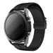 Amazfit GTS 3 Silikonarmband mit P-Schnalle (Schwarz)