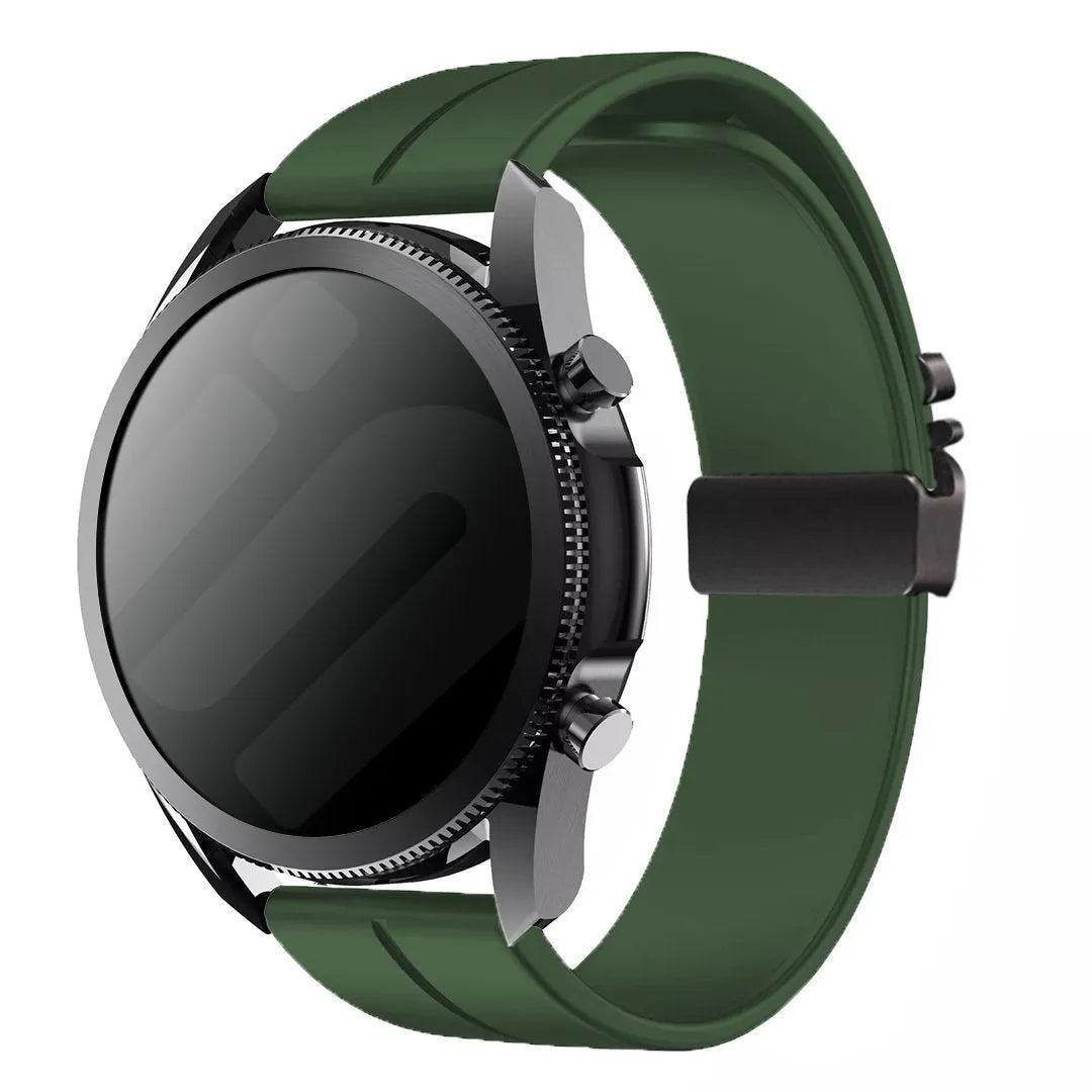 Amazfit Balance 2 Silicone Strap with P-Buckle (Green)