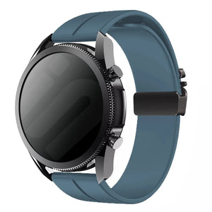 Suunto Vertical 2 Silikonarmband mit P-Schnalle (GrauBlau)