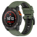 Garmin Forerunner 970 Schnalle Sport Amrband (Olivgrün/Schwarz)