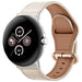 Google Pixel Watch 3 - 41mm Leather Buckle Strap (Beige)