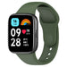 Redmi Watch 3 Active / Lite Silikonarmband (Dunkelgrün)
