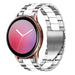 Samsung Galaxy Watch Active Stahlarmband (Silber/Weiß)