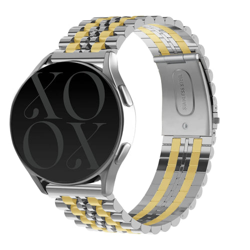 xoxo Wildhearts Fossil Gen 5e 44mm Stahlarmband (Silber/Gold)