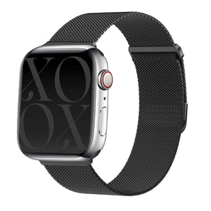 xoxo Wildhearts Apple Watch Milanese Armband (Schwarz)
