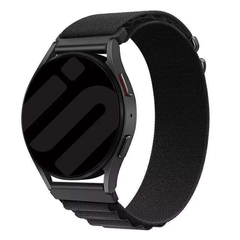 Oppo Watch X2 Alpine Nylonarmband (Schwarz)