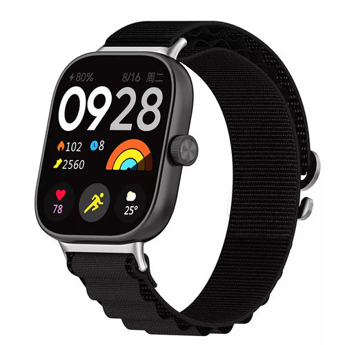 Xiaomi Smart Band 8 Pro Alpine Nylonarmband (Schwarz)