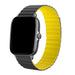Amazfit GTS 3 Magnetisches Silikonarmband (Schwarz/Gelb)