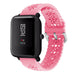 Xiaomi Amazfit Bip Silicone Strap Patterned (Bright Pink)