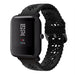 Xiaomi Amazfit Bip Silikonarmband mit Muster (Schwarz)
