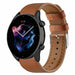 Amazfit GTR 3 (Pro) Lederarmband (glattes Braun)