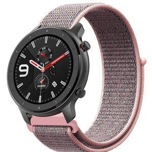 Nylon Strap, on a watch, 3/4 front view