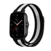 Amazfit GTS 2 Milanese-Armband (Schwarz/Weiß)