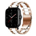 Amazfit GTS 2 Stahlarmband (Roségold/Weiß)