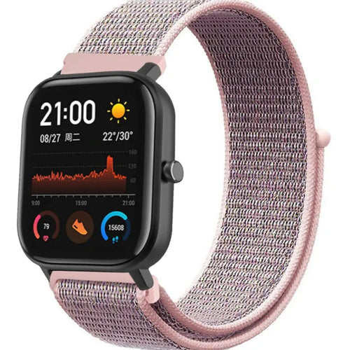 Nylon Strap, on a watch, 3/4 front view