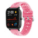 Xiaomi Amazfit GTS Silikonarmband mit Muster (Pink)