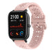 Xiaomi Amazfit GTS Silikonarmband gemustert (rosa)