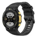 Amazfit T-Rex 2 Silikonarmband (Schwarz)