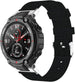 Amazfit T-Rex (Pro) Nylon Segeltuch Armband (Schwarz)