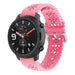 Amazfit GTR 42mm Silikonarmband mit Muster (Hellrosa)