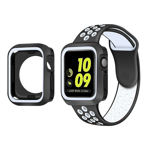 apple-watch-7-sport-bandje-en-case-wit