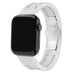 Apple Watch Keramik Stahlarmband (Weiß/Silber)