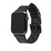 Apple Watch Leder-Hybridschnallenarmband (Schwarz)