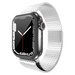 Apple Watch Metall Mesh Armband (Silber)