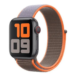 Nylon Strap, on a watch, 3/4 front view