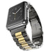 Apple Watch Ultra Stahlarmband (Schwarz/gold)