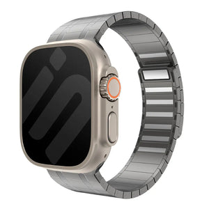 apple watch metal steel band grey